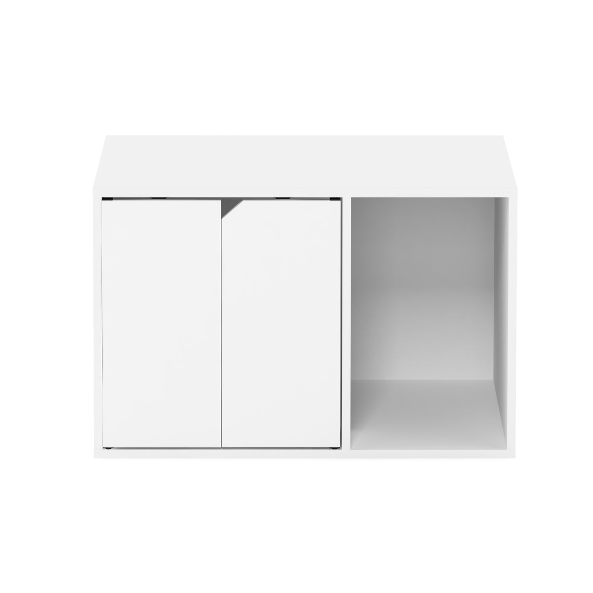 Furinno Peli Small Litter Box Enclosure, Solid White — product image 3