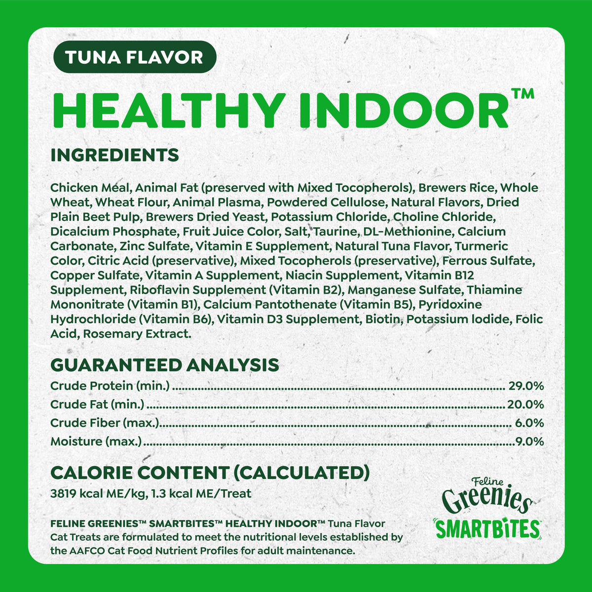 Greenies Feline Smartbites Tuna Flavor Healthy Indoor Cat Treats, 2.1 oz Pack — product image 8