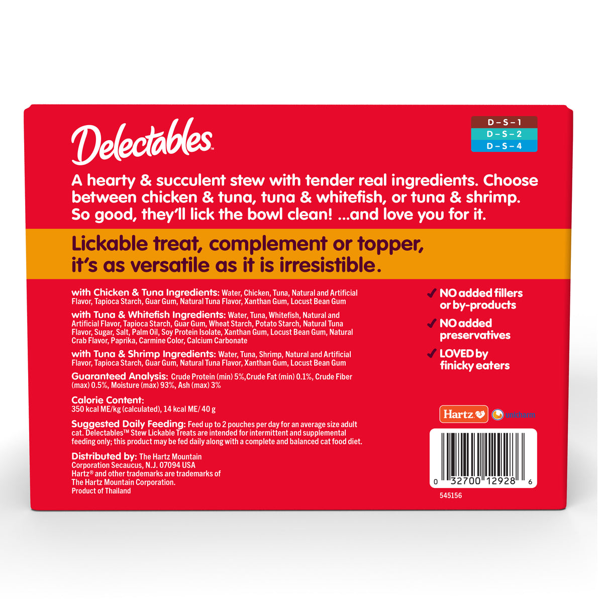 Hartz Delectables Stew Lickable Wet Cat Treats Variety Pack, 30 Count — product image 3