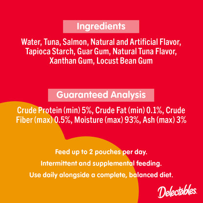 Hartz Delectables Stew Lickable Wet Cats, Tuna & Salmon, 12 Count — product image 9