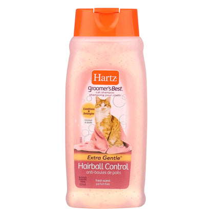 Hartz Groomer's Best Extra Gentle Hairball Control Fresh Scent Cat Shampoo, 15 fl oz. — product image 7