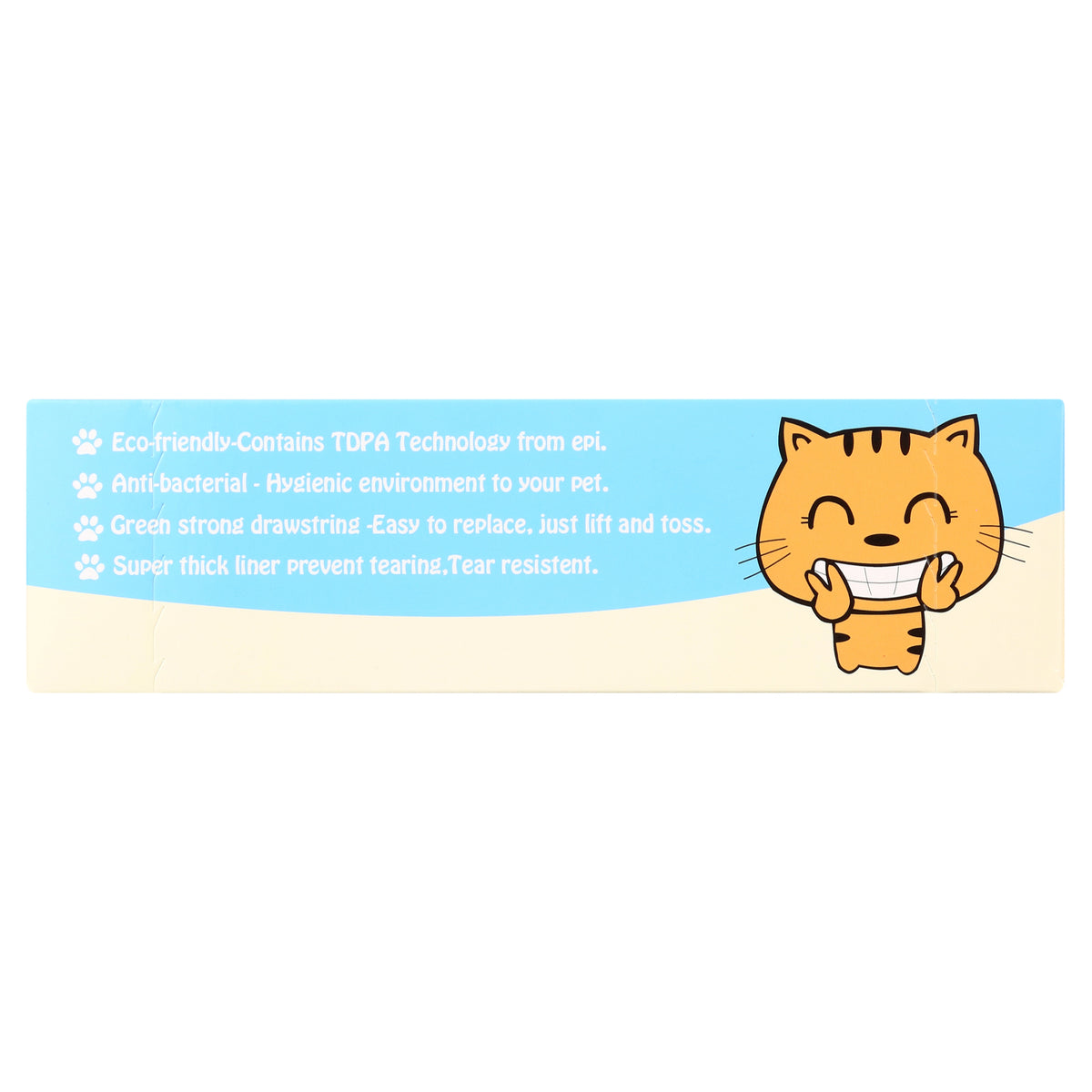 "Hyper Cat Jumbo Cat Litter Box Liners Drawstring Litter Bags for Boxes 20 Counts" — product image 7