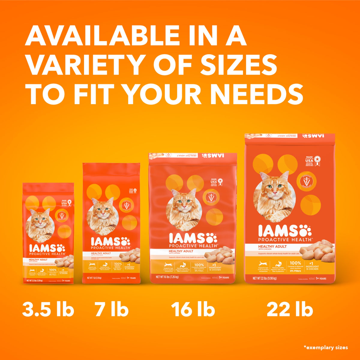 Iams Proactive Health Chicken Dry Cat Food, 7 Lb Bag — product image 11