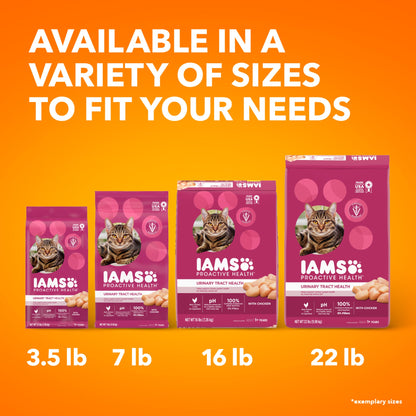Iams Proactive Health Urinary Tract Health Chicken Dry Cat Food, 7 Lb Bag — product image 11