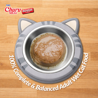 INABA Churu Meal Mousse Adult Wet Cat Food, 2.29 oz cup, 1-count, Tuna Recipe — product image 3