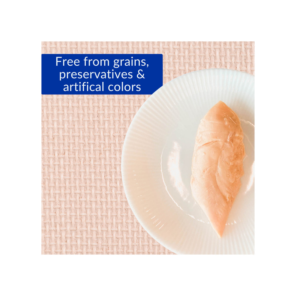INABA Premium Hand-Cut Grilled Chicken Fillet Cat Treats w Vitamin E, 0.9 oz, 6-Pack, Scallop Broth — product image 5