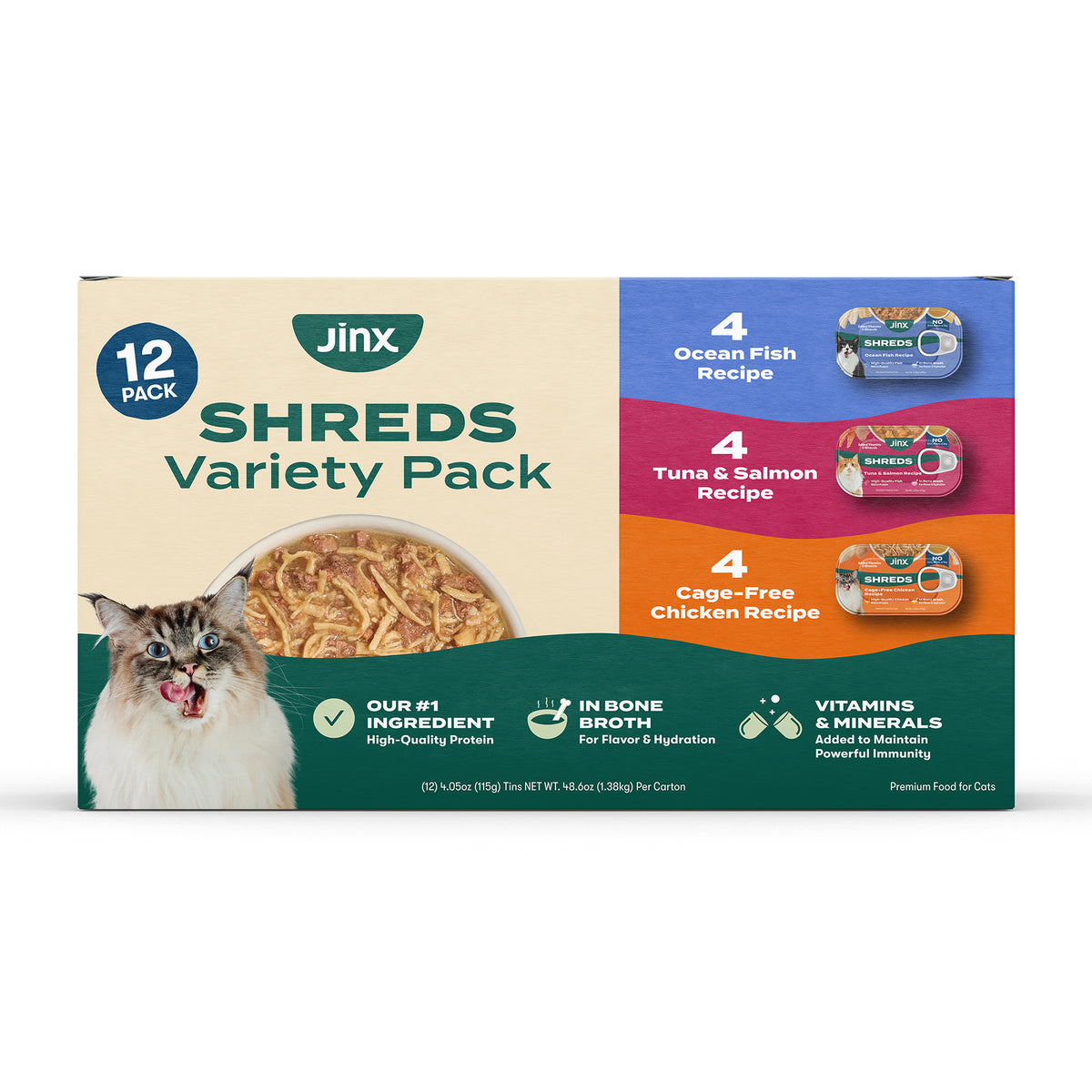 Jinx Shreds Variety — retail packaging