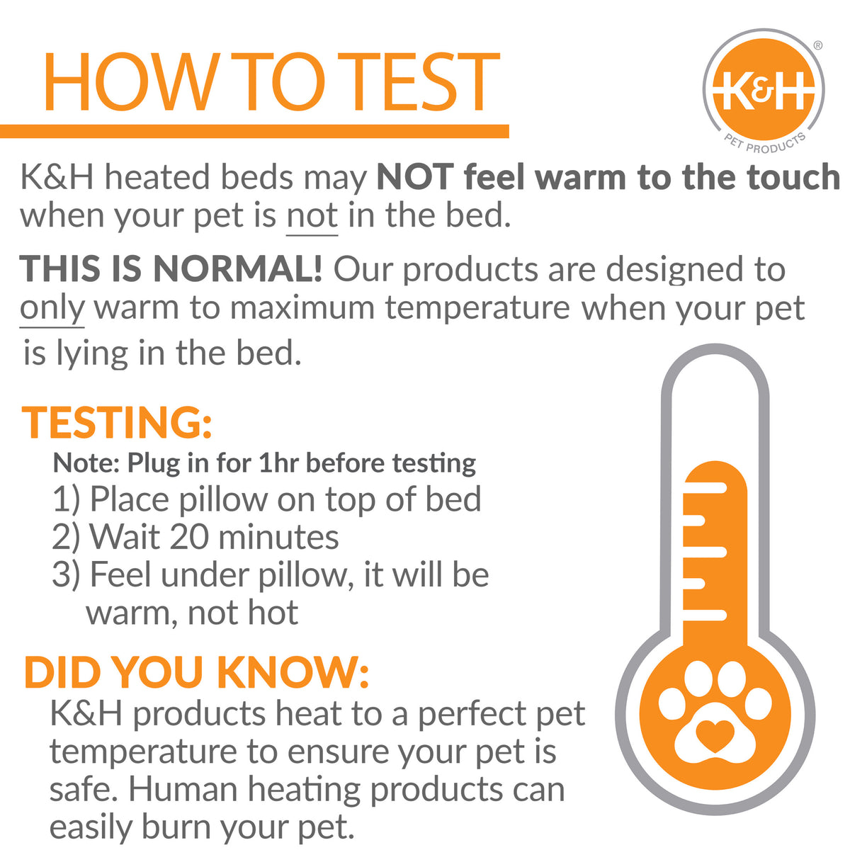 K&H Pet Products Thermo-Pet Mat, 14"x28", Mocha — product image 5