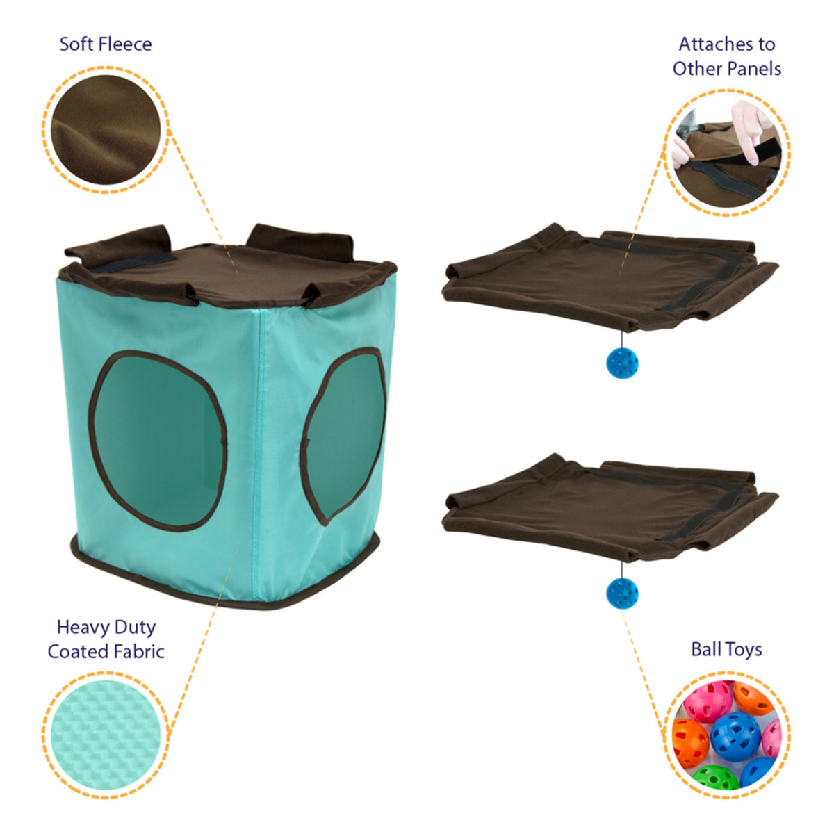 Kitty City Steel Claw Cube & Platforms Replacement — product image 2