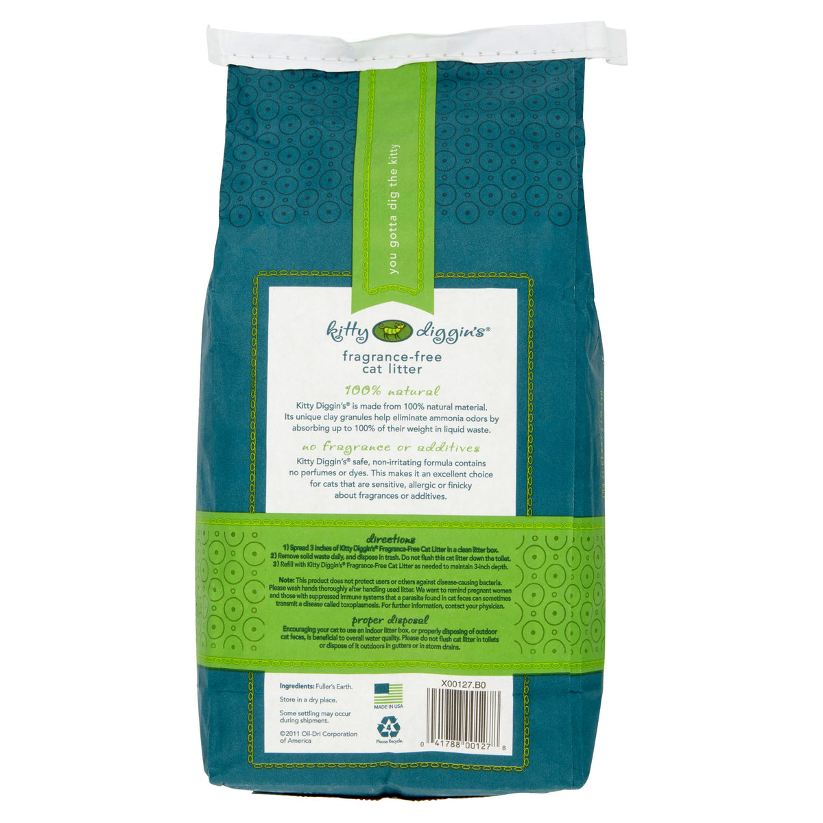 Kitty Diggin's Fragrance-Free Cat Litter, 7 lbs — product image 7
