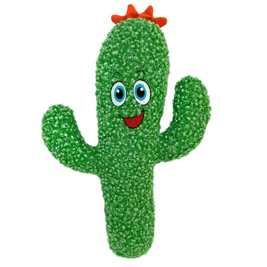 KONG® Kickeroo® Oversized Cat Toy, Cactus, with Premium North American Catnip