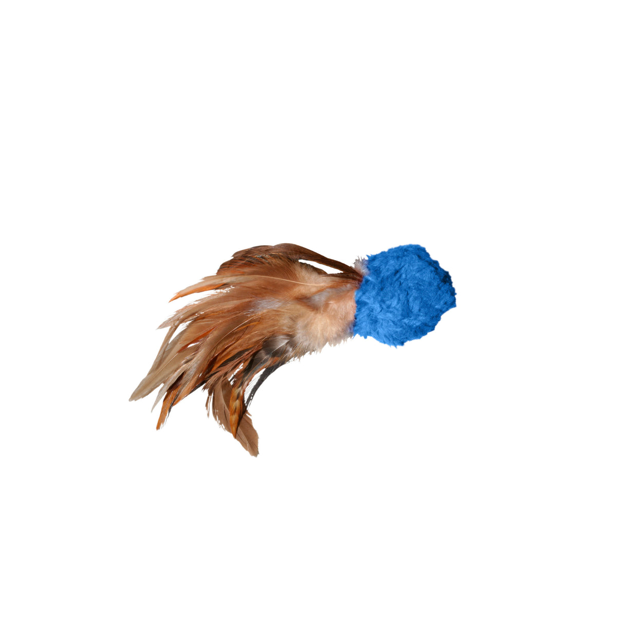 KONG® Naturals® Crinkle Ball with Feathers Cat Toy for Chasing and Swatting, Including Premium North American Catnip (2 Pack) — product image 3