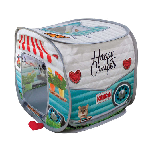 KONG® Play Spaces Camper, Cat Toy Stuffed with Premium North American Catnip