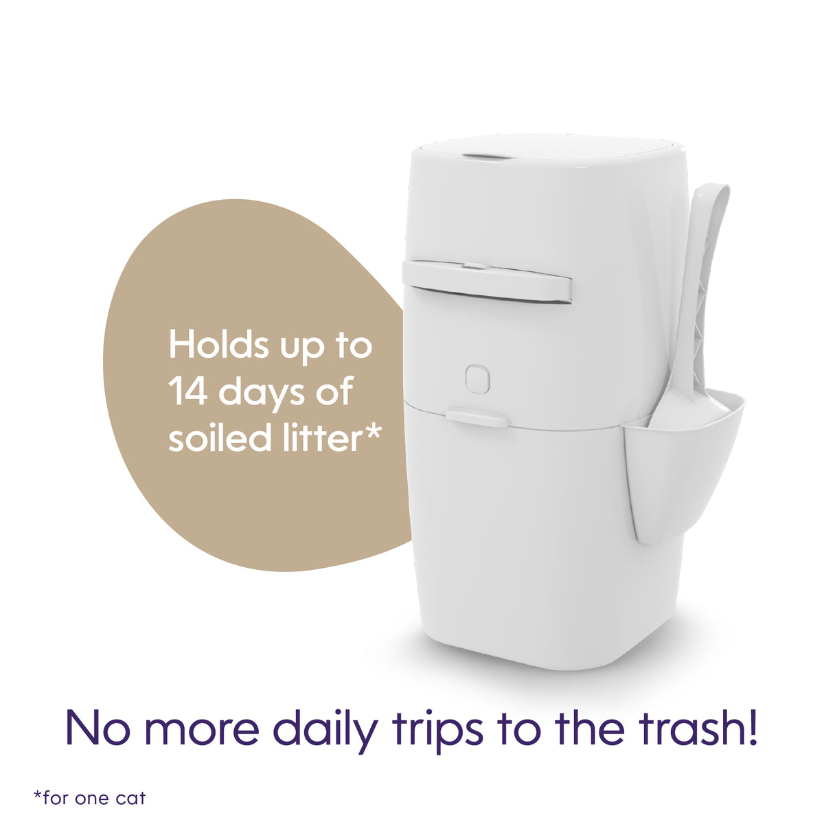 Litter Genie Essential Cat Litter Disposal System for Odor control, includes One Starter refill, 9ft — product image 5