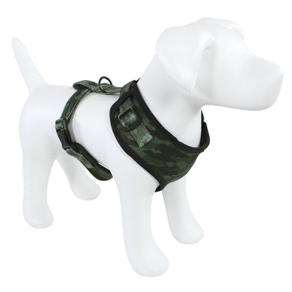 Luvable Friends Unisex Pet Harness, Camo, Small