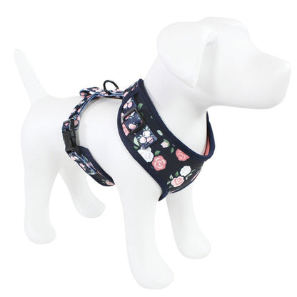 Luvable Friends Unisex Pet Harness, Floral, Medium