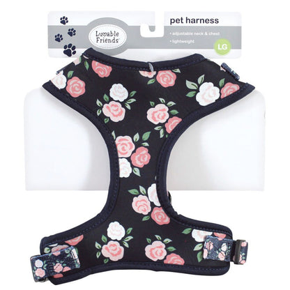Luvable Friends Unisex Pet Harness, Floral, Medium — product image 2