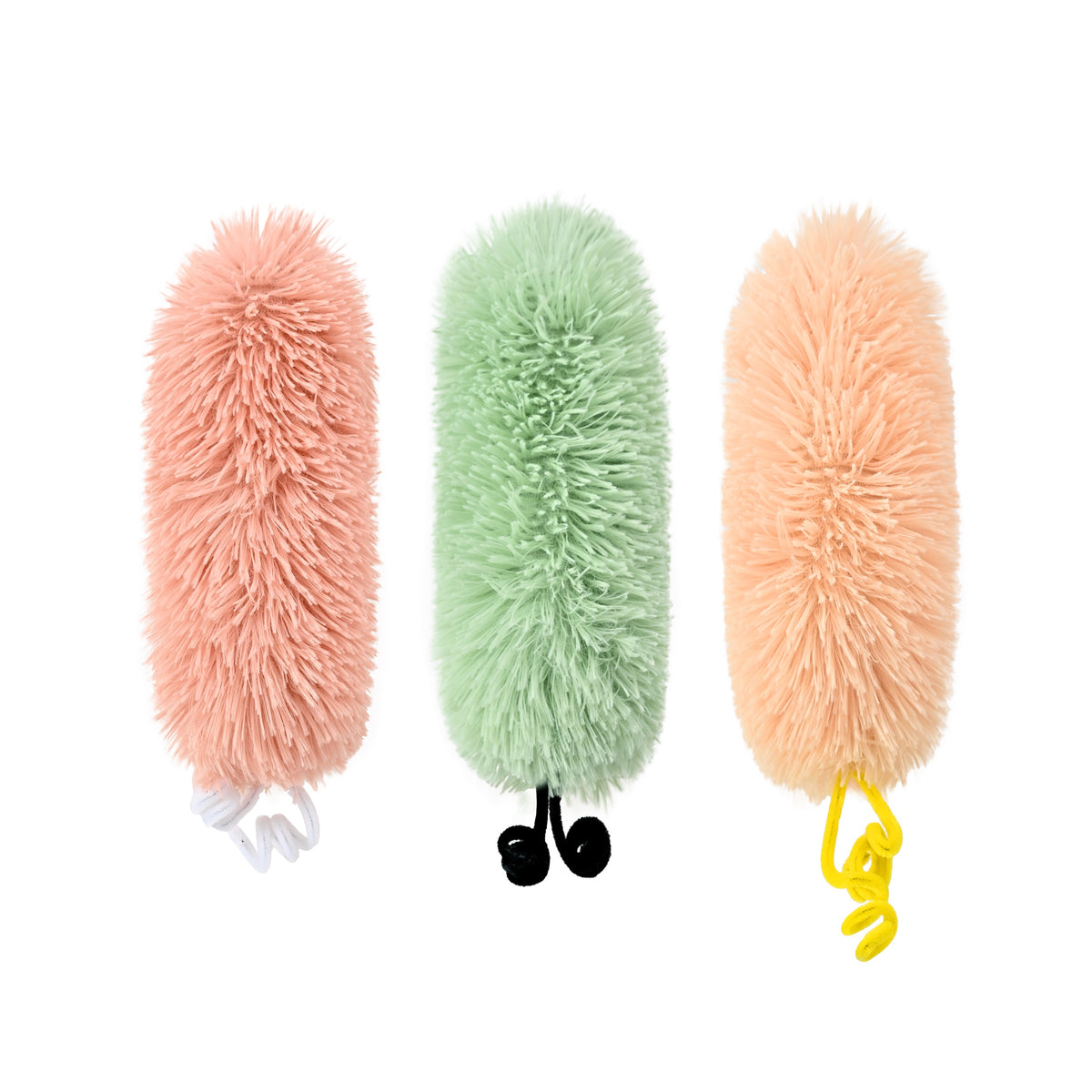 Max & Marlow Catnip Cat Toys Plush Pillow with Crinkle Paper, Interactive Kicker Toys for Indoor Kitty, 3 Pack — product image 2