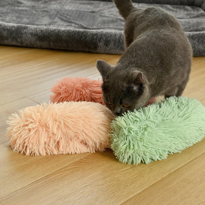 Max & Marlow Catnip Cat Toys Plush Pillow with Crinkle Paper, Interactive Kicker Toys for Indoor Kitty, 3 Pack — product image 6