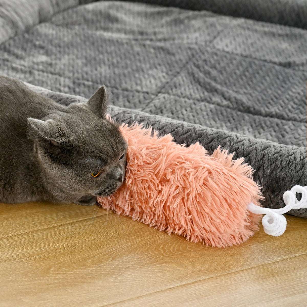 Max & Marlow Catnip Cat Toys Plush Pillow with Crinkle Paper, Interactive Kicker Toys for Indoor Kitty, 3 Pack — product image 8