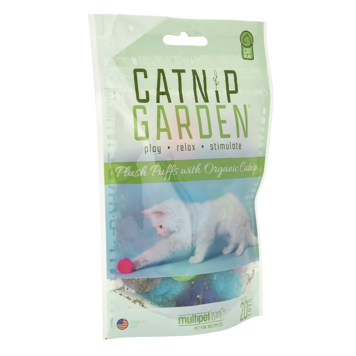 Multipet Catnip Garden Catnip Puffs for Cats — product image 2