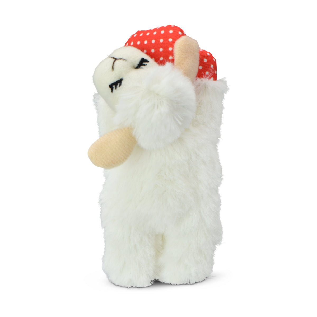 Multipet Lamb Chop Cat Toy with Dangling Heart, Plush with Catnip and Crinkle — product image 7