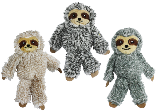 Multipet Sloth Cat Toy, 5"