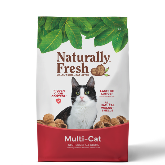 Naturally Fresh Multi Cat Litter, 40 lb. Bag.