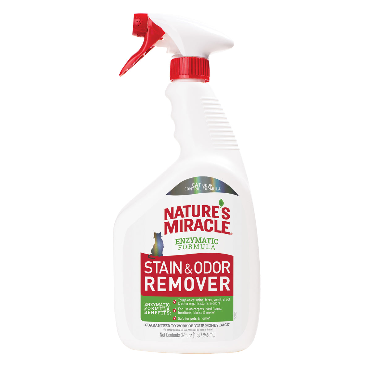 Nature’s Miracle Cat Stain and Odor Remover, 32 oz