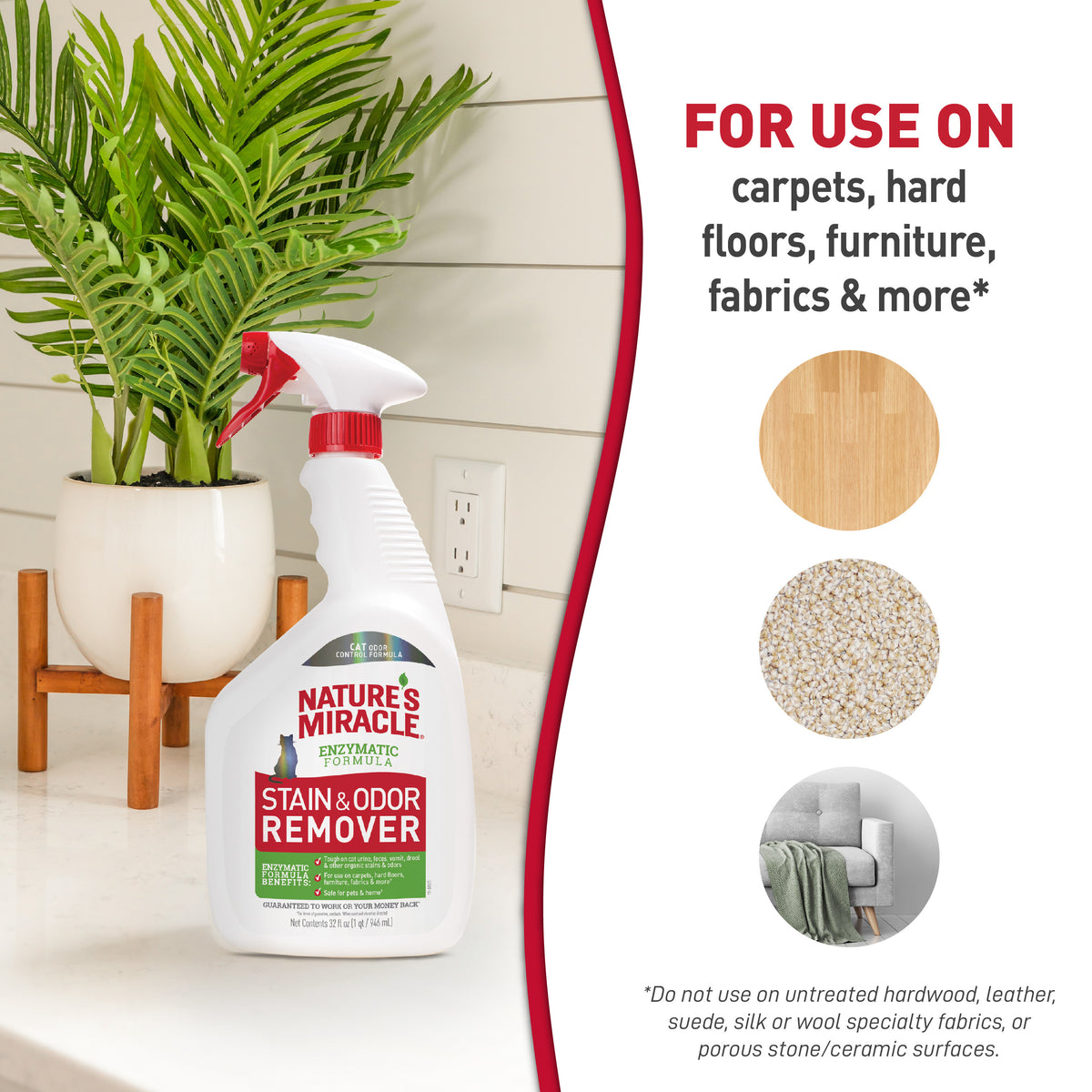 Nature’s Miracle Cat Stain and Odor Remover, 32 oz — product image 4