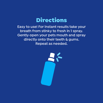 Naturel Promise Fresh Dental Dog Breath Freshener Spray Dogs & Cats, 4 oz Bottle — product image 7