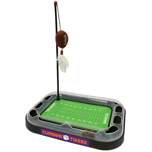 NCAA Florida Gators CAT Scratcher Toy with Catnip Plush & Feather Cat Toy 5-in-1 Kitty Toy