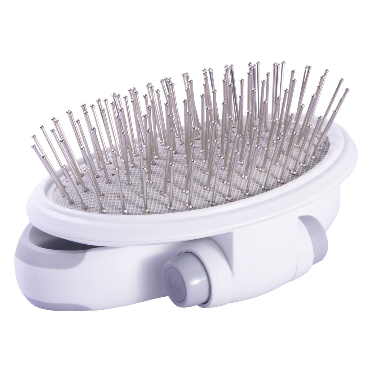 Pet Life ® 'Gyrater' Travel Swivel Pet Grooming Pin Brush — product image 4