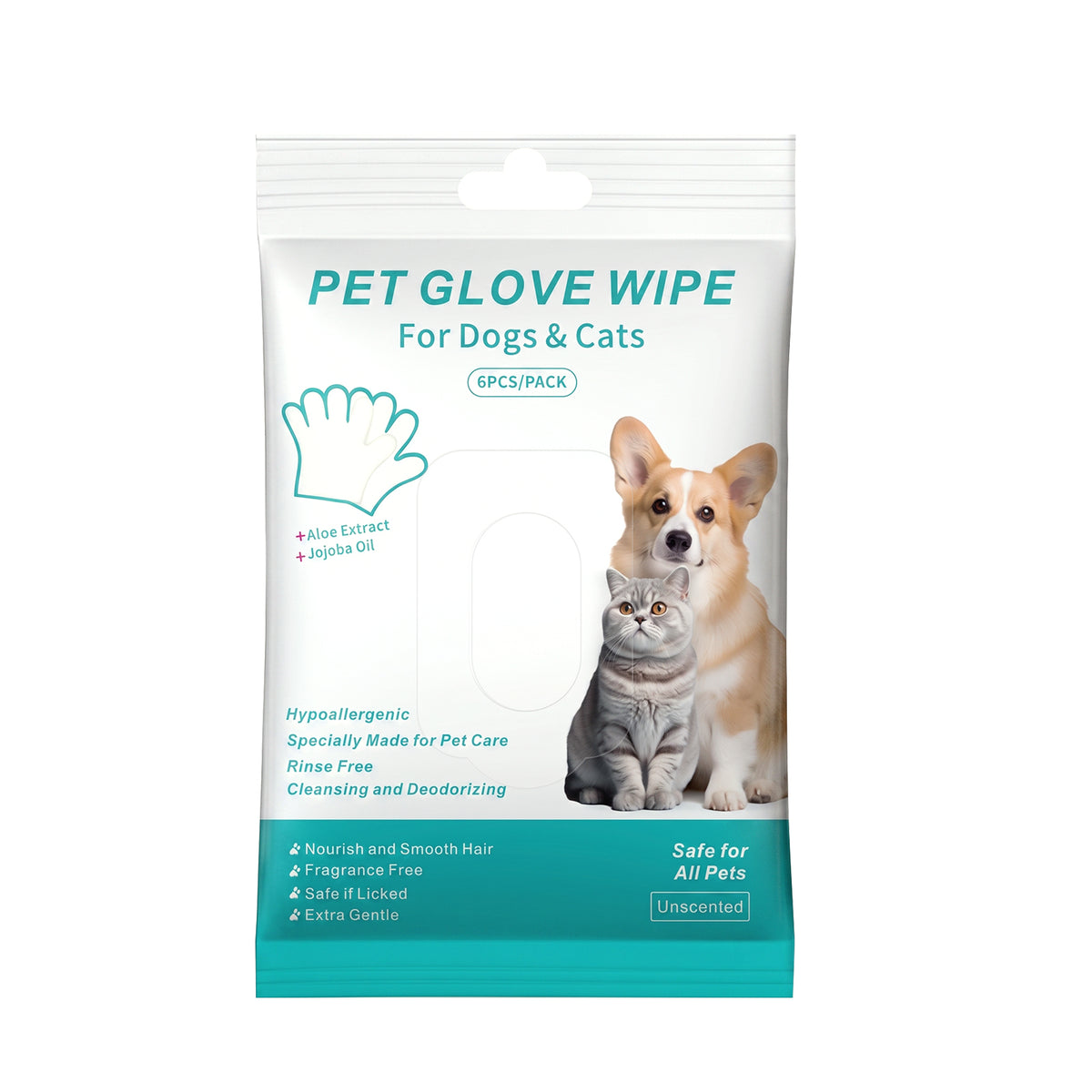 Pet Teeth Cleaning Finger Wipes, Eye Wipes, Paw Cleaner Foam, Ear Drops, Deodorizing Spray, Pet Glove Wipes Kit for Dogs & Cats — product image 12