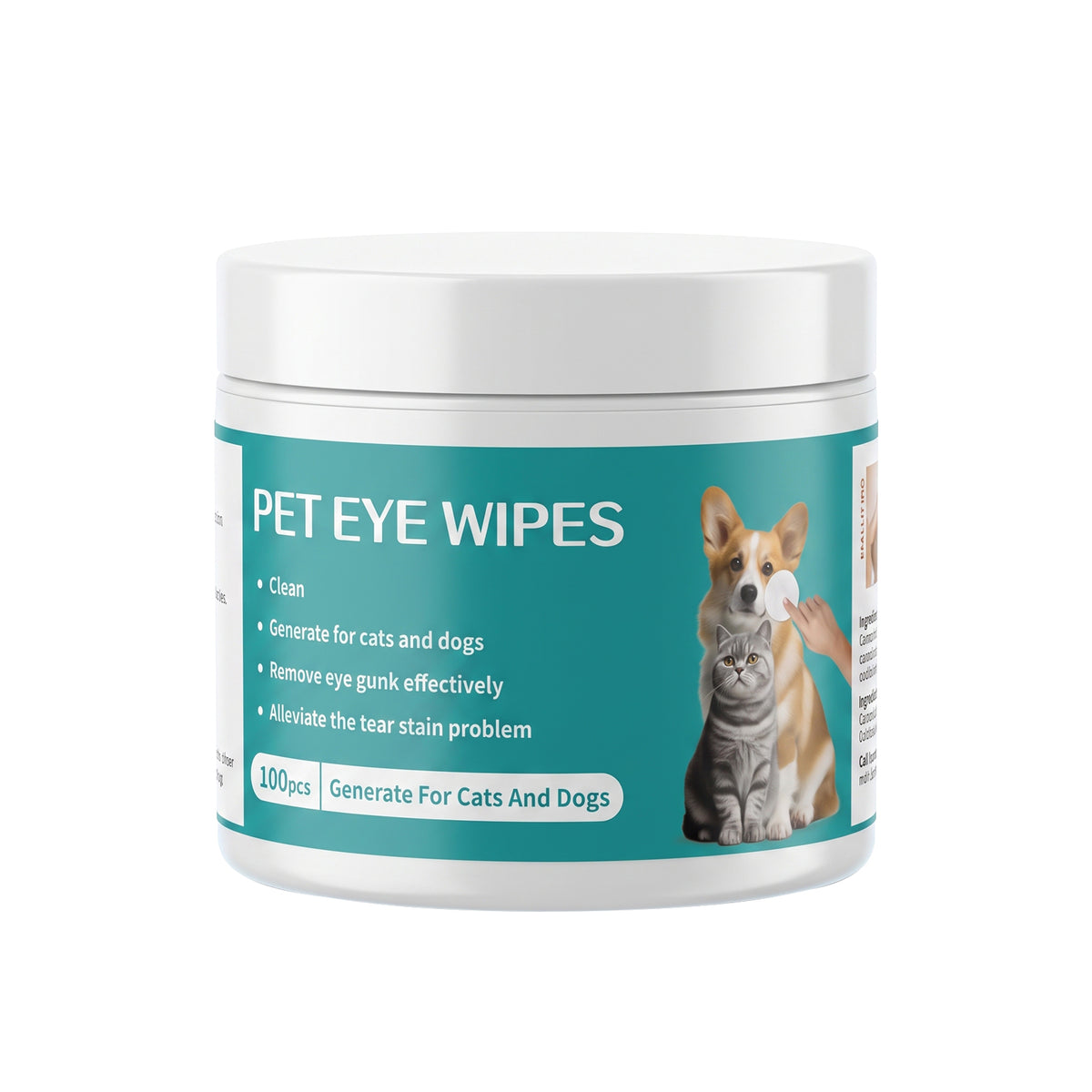 Pet Teeth Cleaning Finger Wipes, Eye Wipes, Paw Cleaner Foam, Ear Drops, Deodorizing Spray, Pet Glove Wipes Kit for Dogs & Cats — product image 13