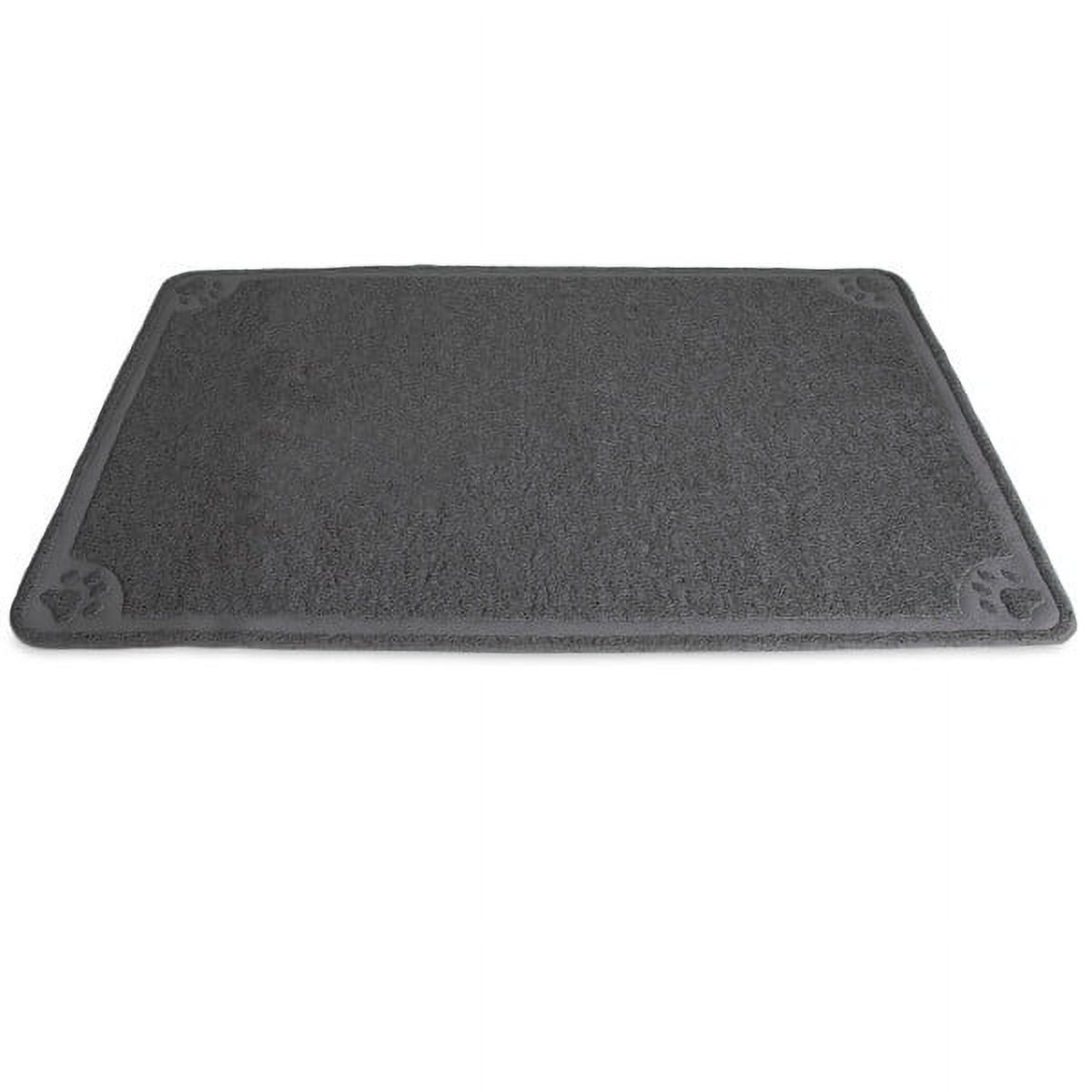 Petmate Litter Catcher Plastic Cat Litter Mat, Extra Large, Grey, Pack of 1, Fits Any Litter Box — product image 5