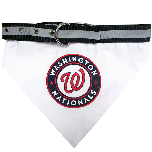 Pets First MLB Washington Nationals Dogs and Cats Collar Bandana - Medium