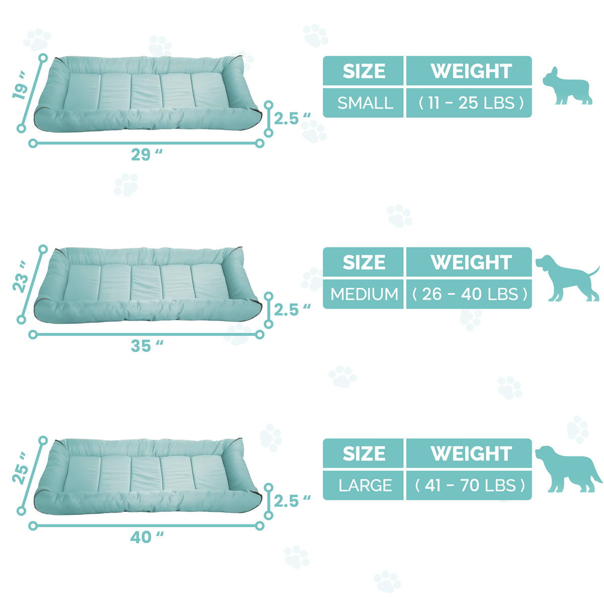Precious Tails Xtra Tuff Crate Cat Dog Mat - Extra Small — product image 11