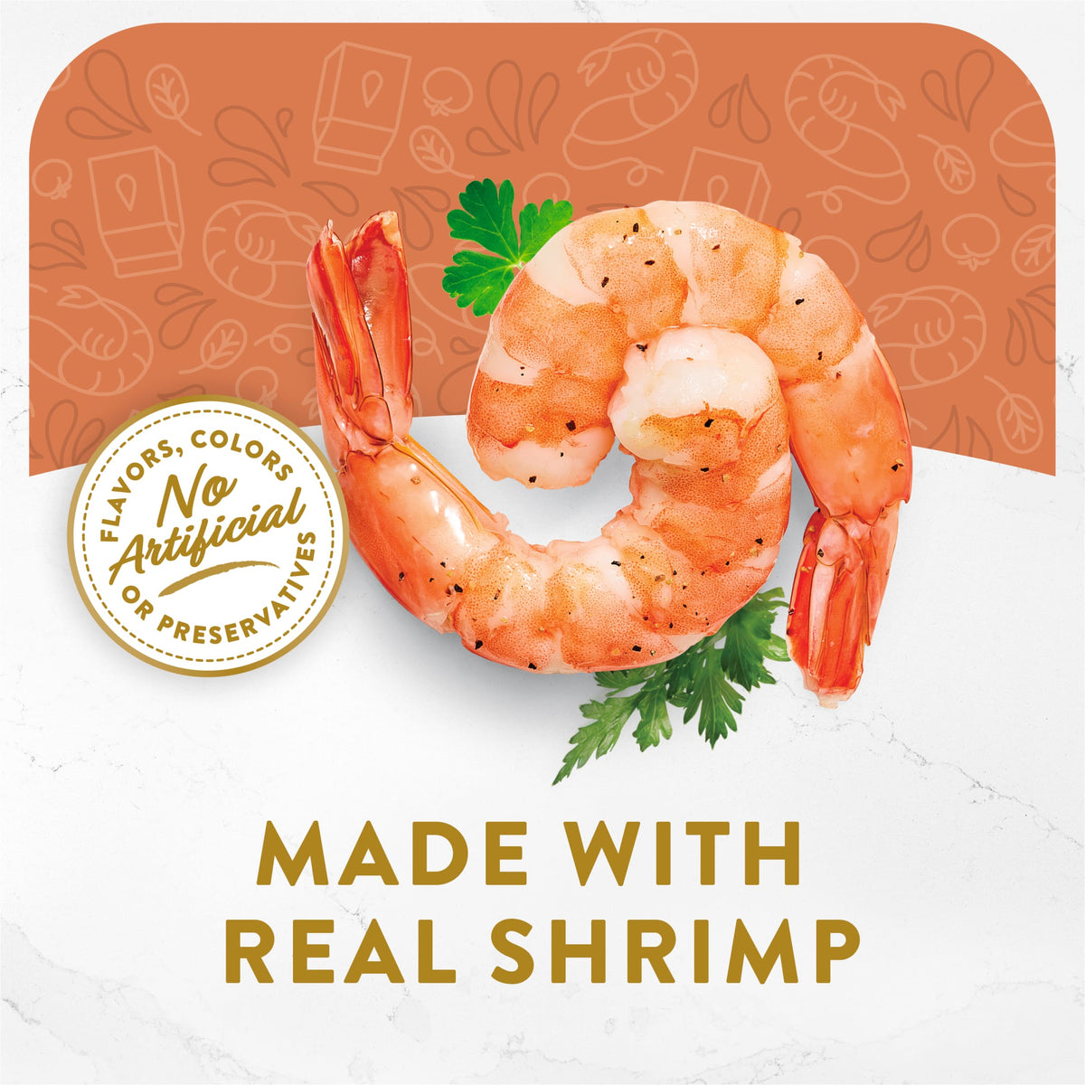Purina Fancy Feast Broths Shrimp Seafood Bisque Wet Cat Food, 1.4 oz Pouch — product image 3