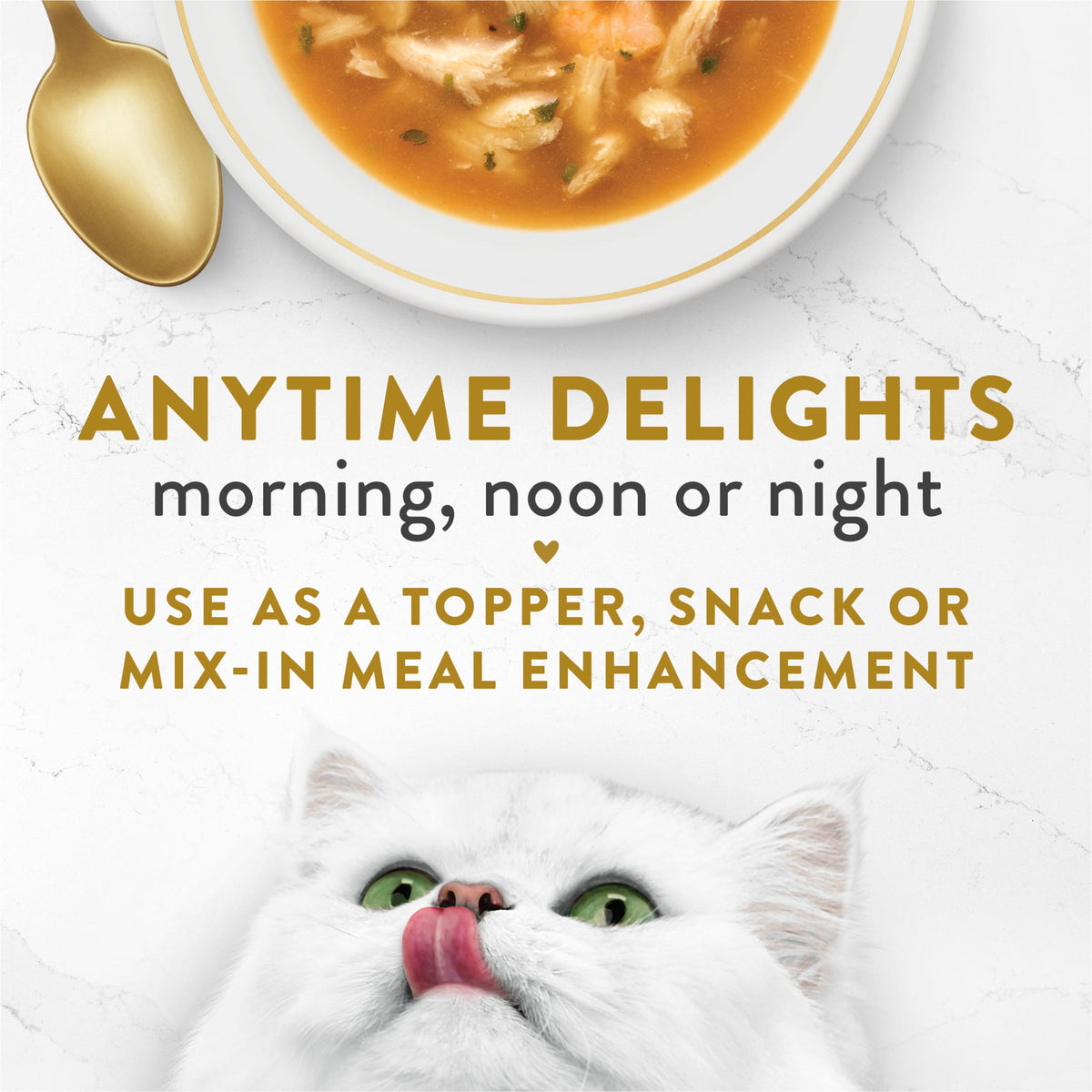 Purina Fancy Feast Broths Shrimp Seafood Bisque Wet Cat Food, 1.4 oz Pouch — product image 4
