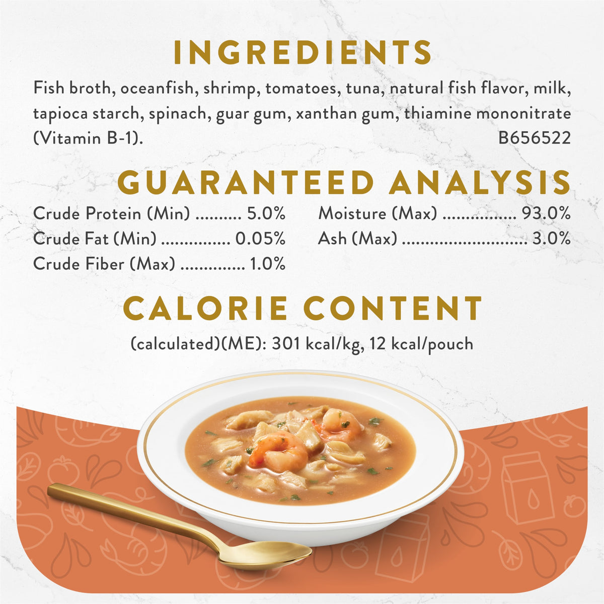 Purina Fancy Feast Broths Shrimp Seafood Bisque Wet Cat Food, 1.4 oz Pouch — product image 5