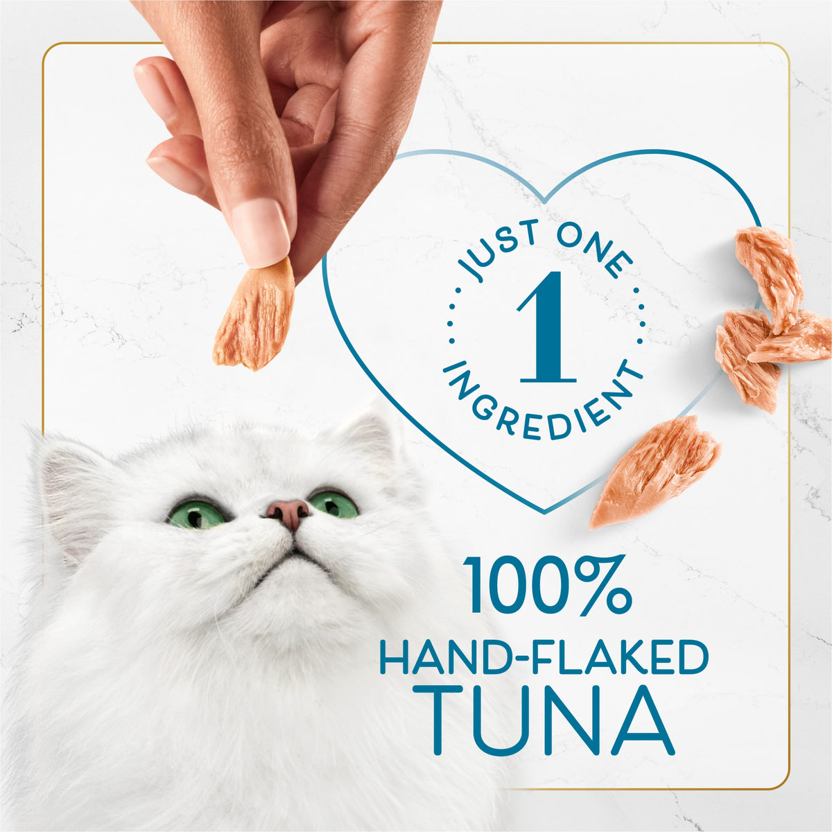 Purina Fancy Feast Chef’s Cuts Real Hand-Flaked Tuna Natural Soft Cat Treats, 1.06 oz, 5 Pack — product image 4