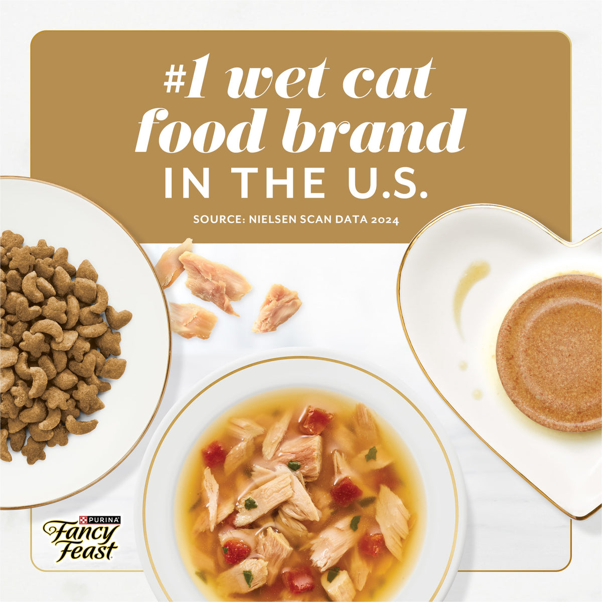 Purina Fancy Feast Gems Ocean Fish Flavor Mousse Pate Wet Cat Food, 2 oz Tubs — product image 7