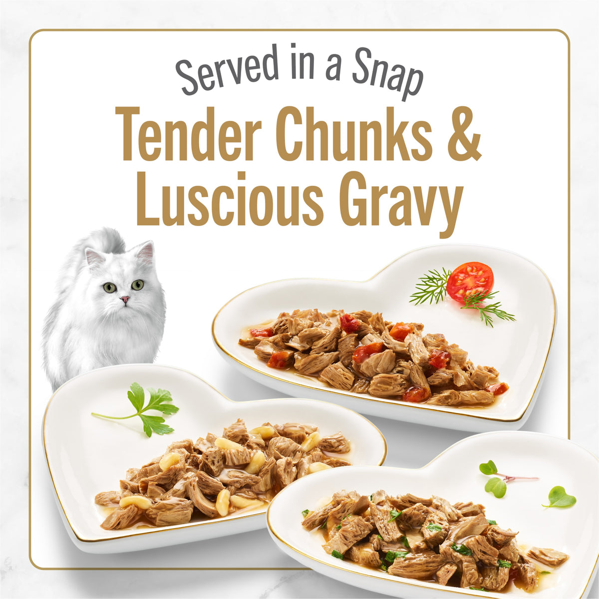 Purina Fancy Feast Petites Gravy Collection Wet Cat Food, Variety Pack, 2.8 oz (24 Pack) — product image 3