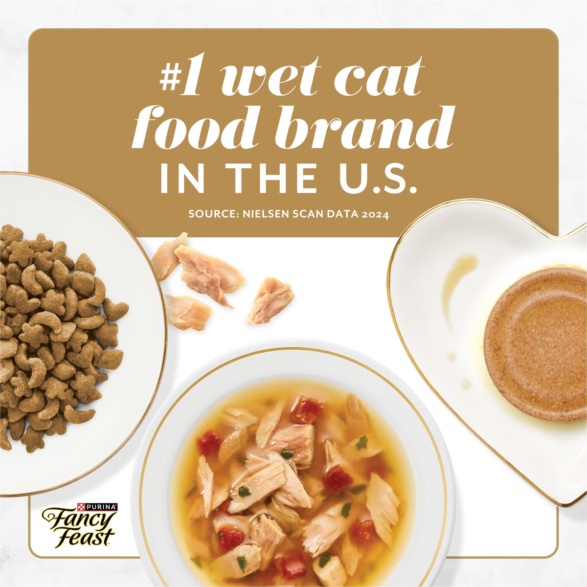 Purina Fancy Feast Petites Gravy Collection Wet Cat Food, Variety Pack, 2.8 oz (24 Pack) — product image 9