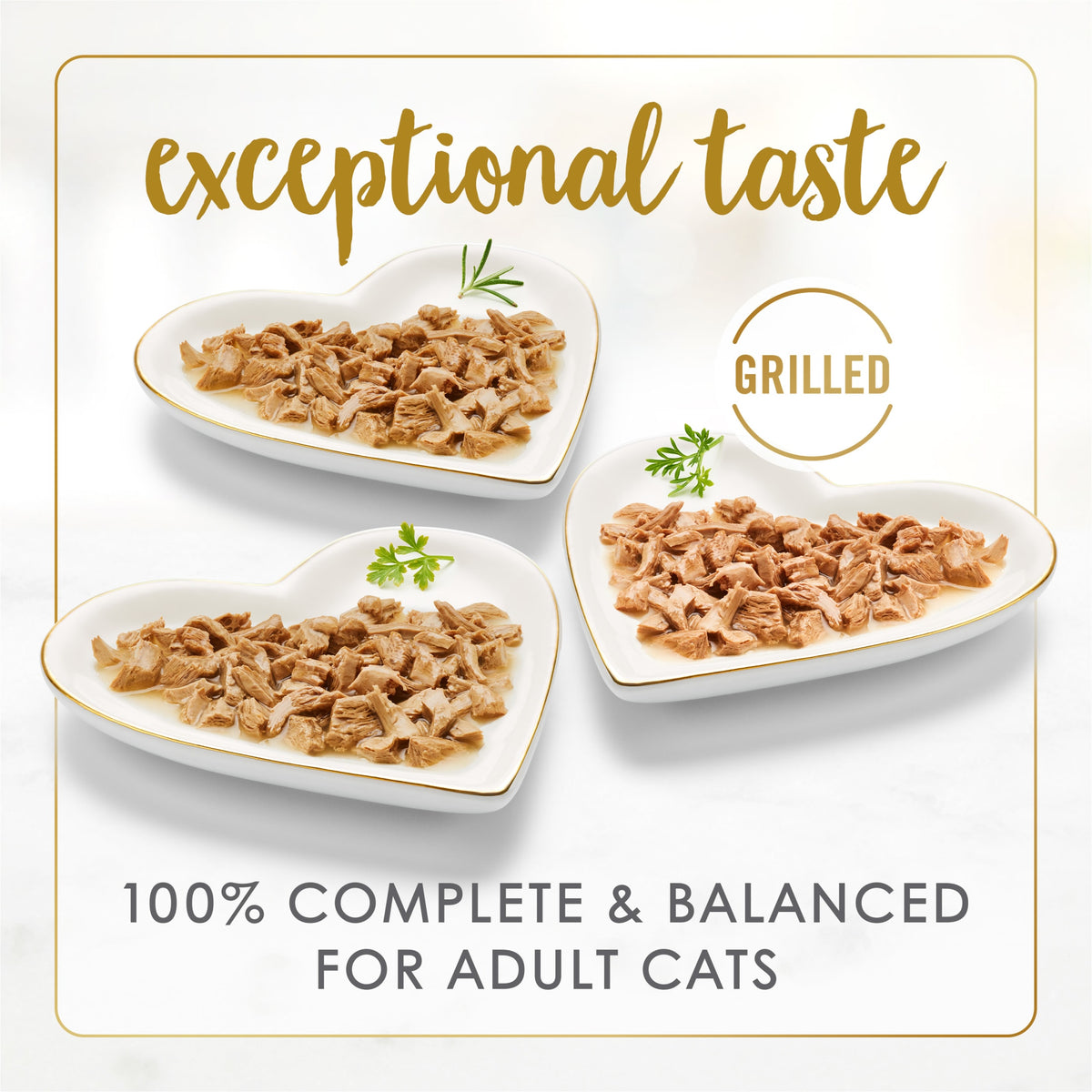 Purina Fancy Feast Poultry & Beef Grilled Collection Wet Cat Food Variety Pack, 3 oz Cans (30 Pack) — product image 3