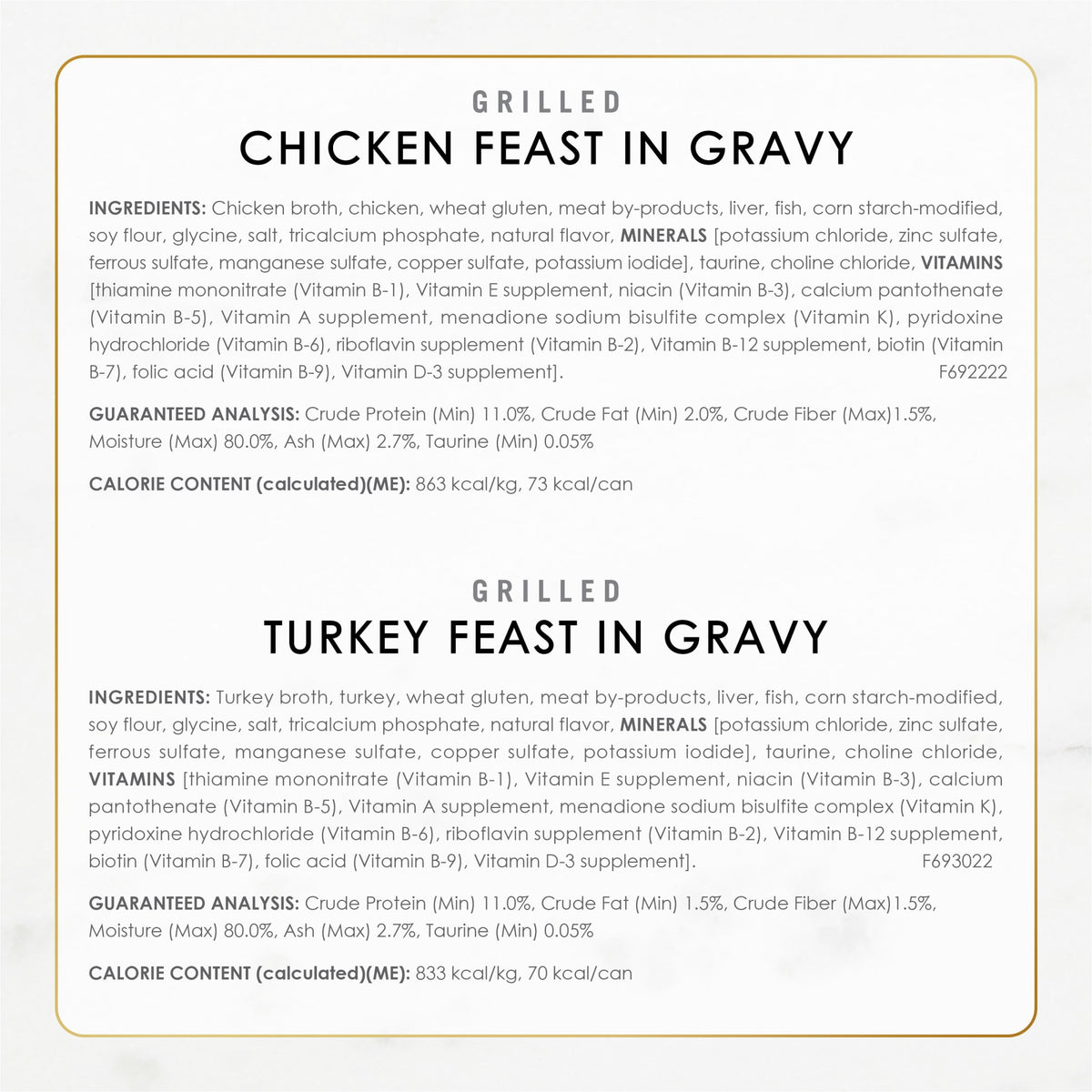 Purina Fancy Feast Poultry & Beef Grilled Collection Wet Cat Food Variety Pack, 3 oz Cans (30 Pack) — product image 7