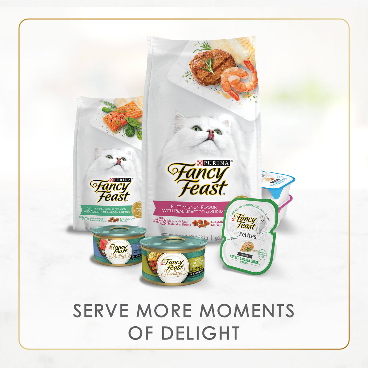 Purina Fancy Feast Poultry & Beef Grilled Collection Wet Cat Food Variety Pack, 3 oz Cans (30 Pack) — product image 9