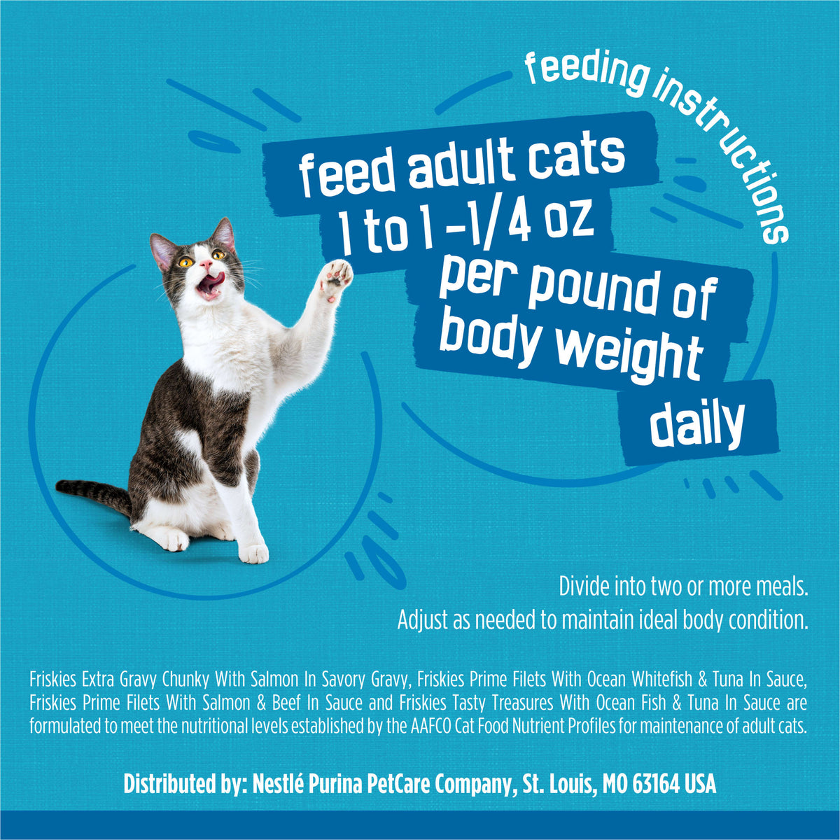 Purina Friskies Fish-A-Licious Variety Pack, Wet Cat Food, 5.5 oz Cans, 32 Pack — product image 10