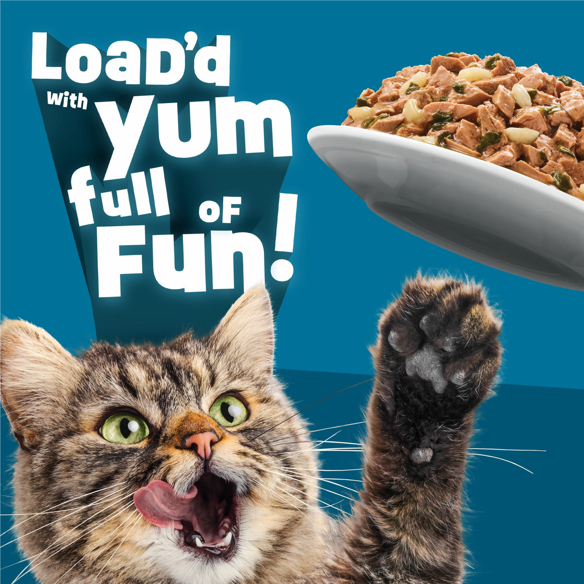 Purina Friskies Fully Load’d Tuna Flavor Wet Cat Food, 5.5 oz Can — product image 4